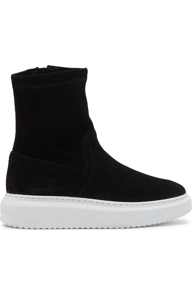 Aquatalia Laina Leather Sneaker Boot, Alternate, color,