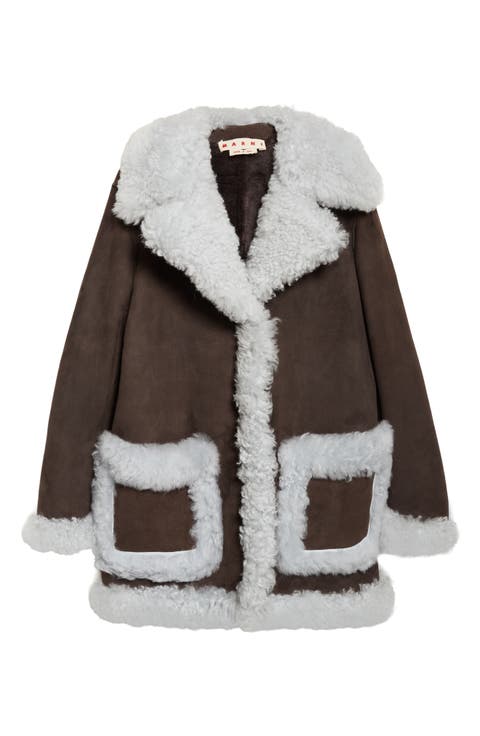 Oversize Genuine Shearling Jacket