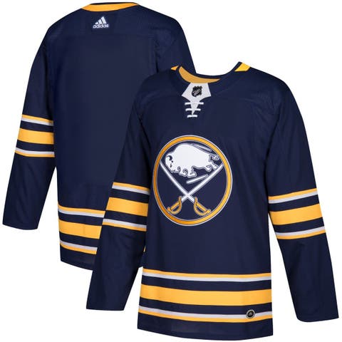 Men's adidas Navy Buffalo Sabres Home Authentic Blank Jersey