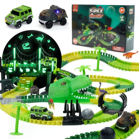 Dinosaur Race Tracks for Kids- 262pk