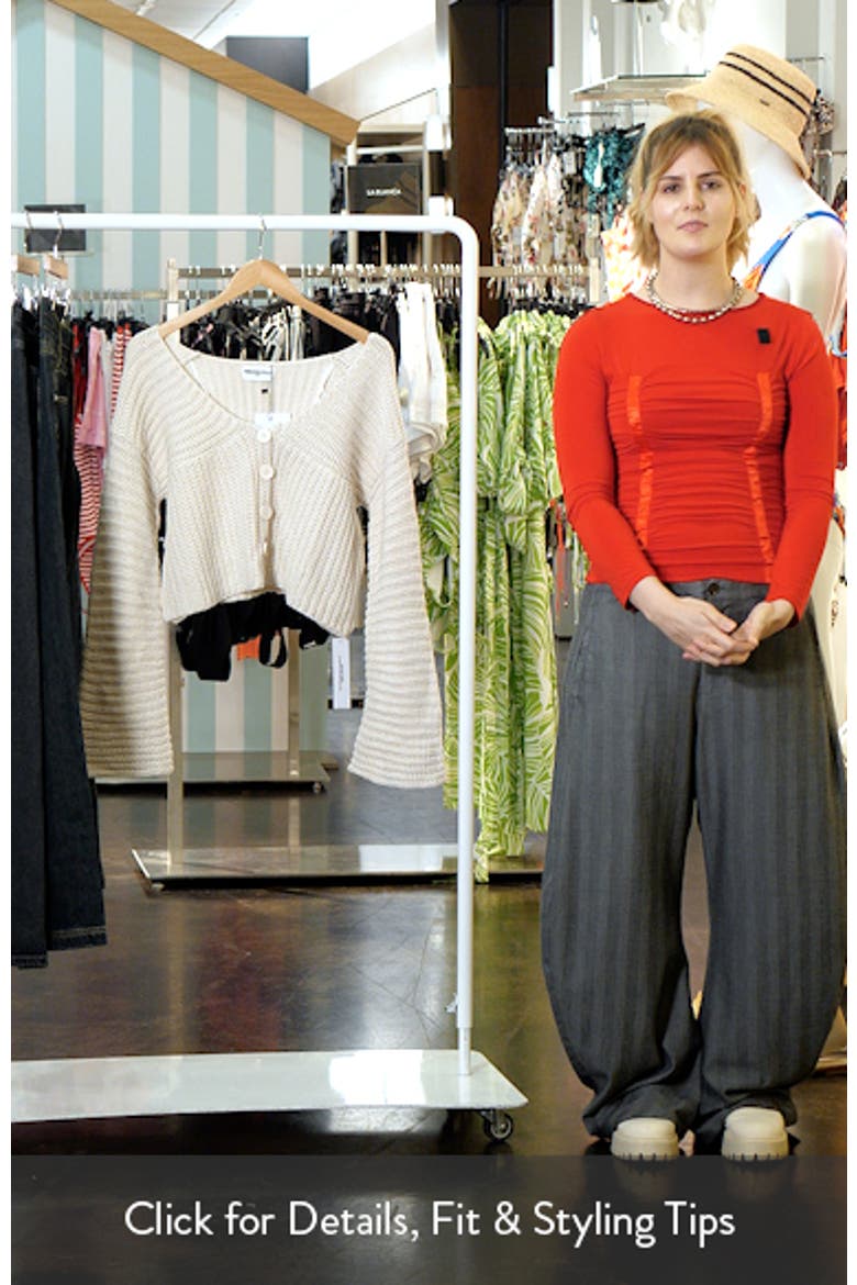 Artha Relaxed Crop Cardigan video