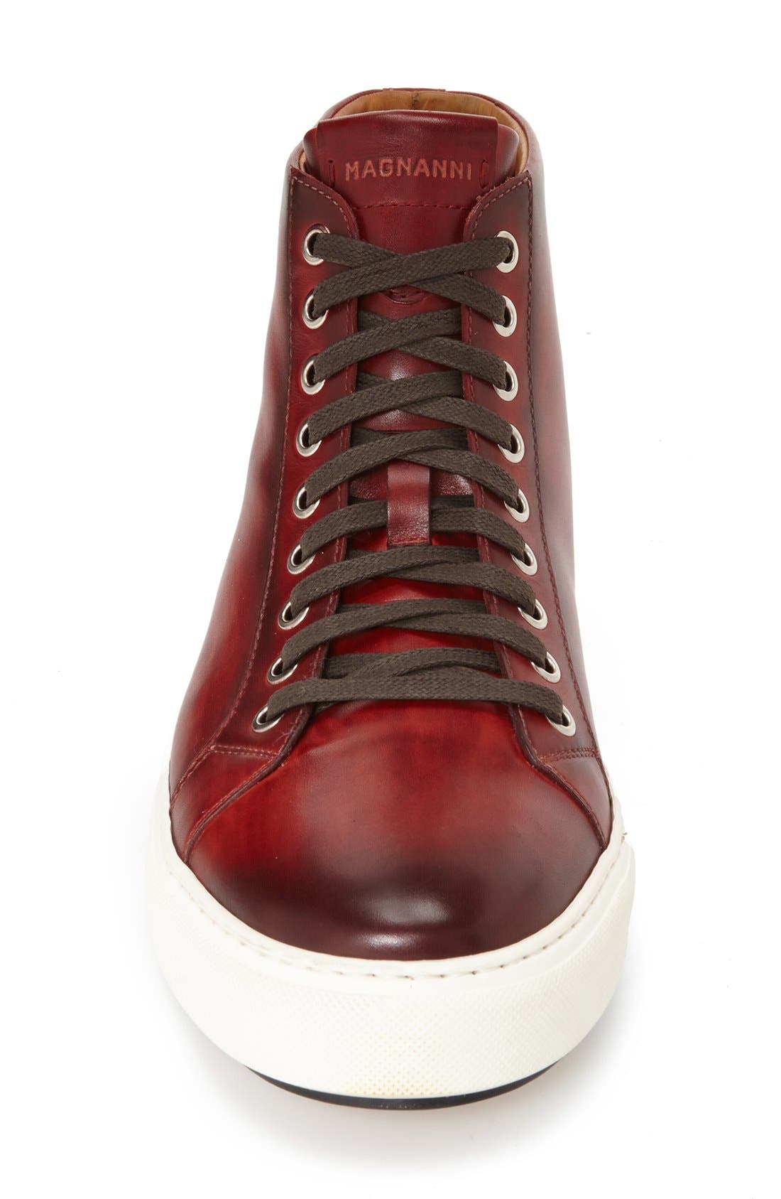 Magnanni Brando High Top Sneaker, Alternate, color, 