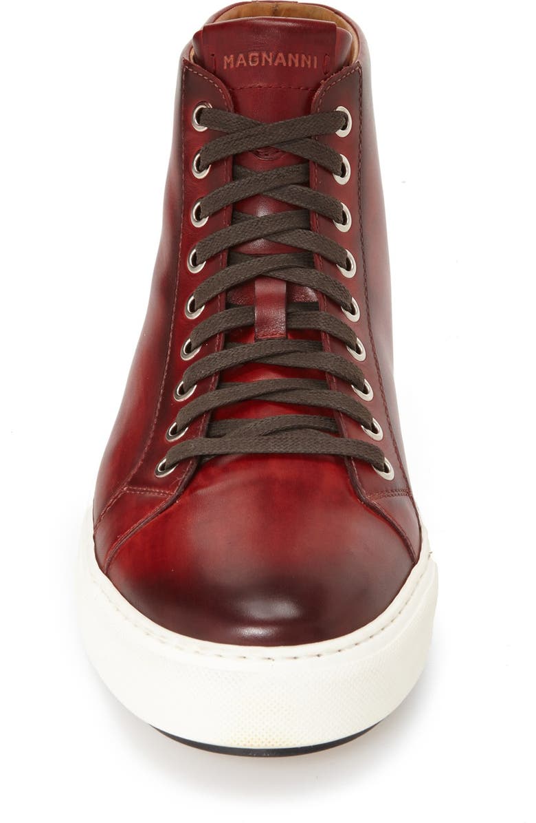 Magnanni Brando High Top Sneaker, Alternate, color,