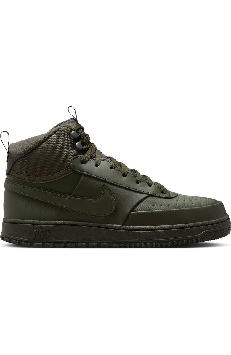 Nike Court Vision Mid Winter Sneaker, Alternate, color, Cargo Khaki/ Sequoia