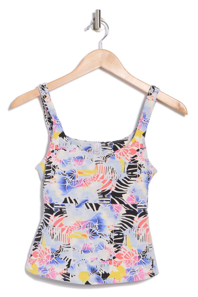 FP Movement Never Better Long Tank, Alternate, color, MYSTIC FLORAL COMBO