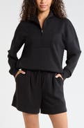Zella Soft Luxe Half Zip Pullover
