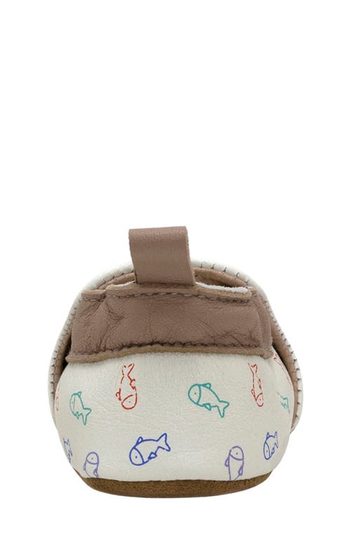 Robeez ® Great Catch Crib Shoe In Ivory