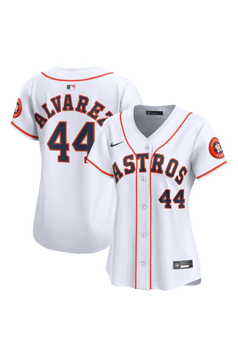 Women's Nike Yordan Alvarez White Houston Astros Home Limited Jersey, Alternate, color, White