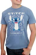 Lilo & Stitch Men's Lilo & Stitch Experiment 626 Groovy Poster Graphic T-Shirt