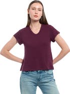 WILT Clothing V-Neck Short Sleeve Baby Tee