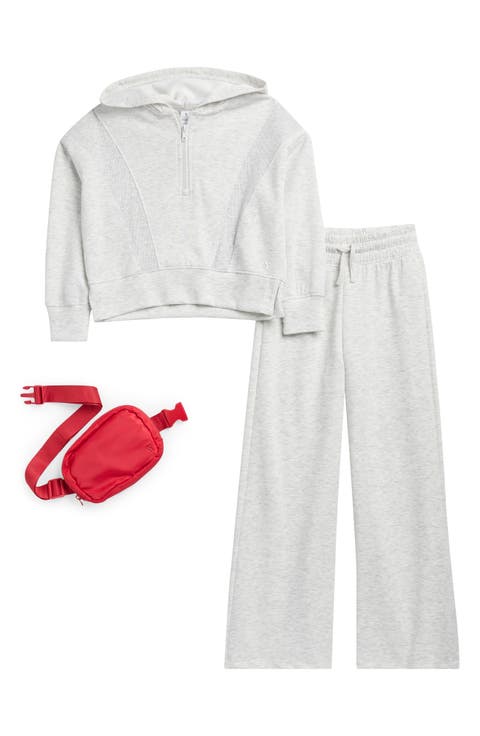Kids' Softlite Zip Hoodie, Pants & Belt Bag Set (Big Kid)