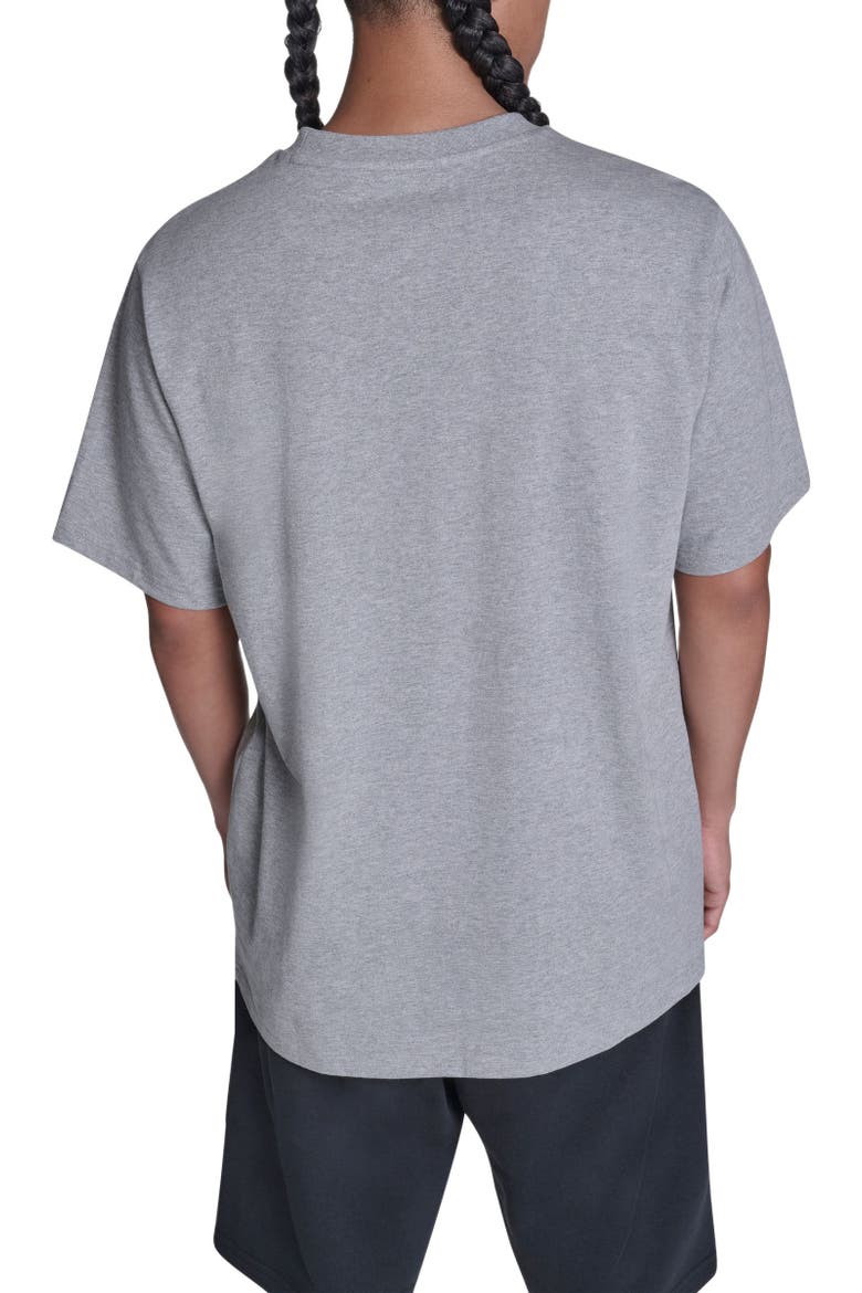 Chuck Taylor All Star Classic Patch T-Shirt, Alternate, color, VINTAGE GREY HEATHER