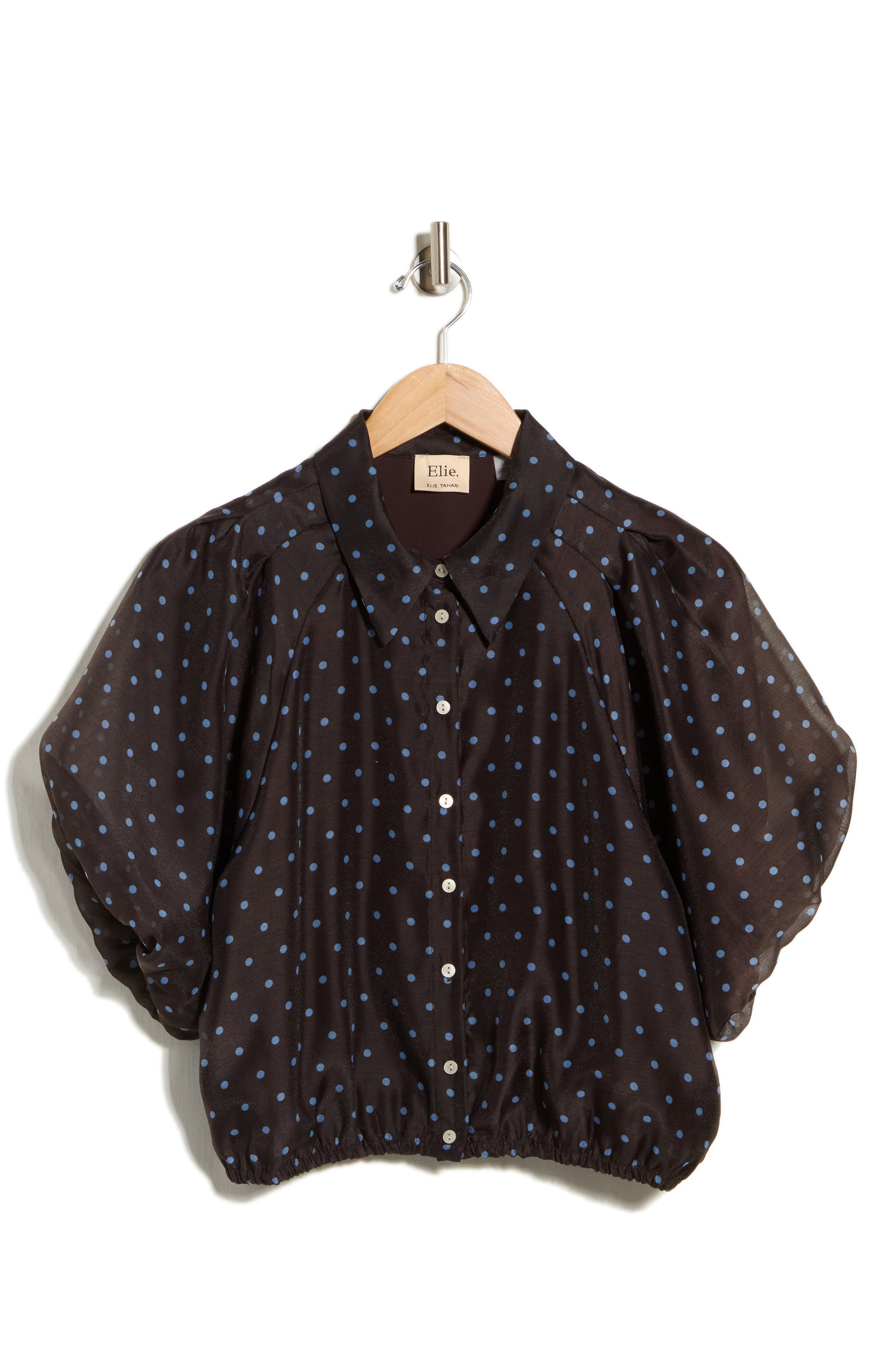 Bubble Sleeve Top