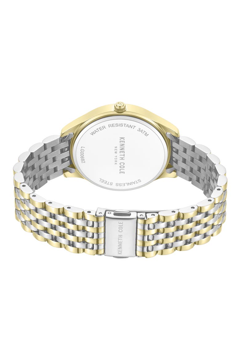 Classic Two-Tone Bracelet Watch, 36mm, Alternate, color, MULTI