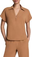 SPANX® Oversize Short Sleeve Collared Shirt