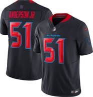 Nike Men's Nike Will Anderson Jr. Navy Houston Texans 2nd Alternate Vapor F.U.S.E. Limited Jersey