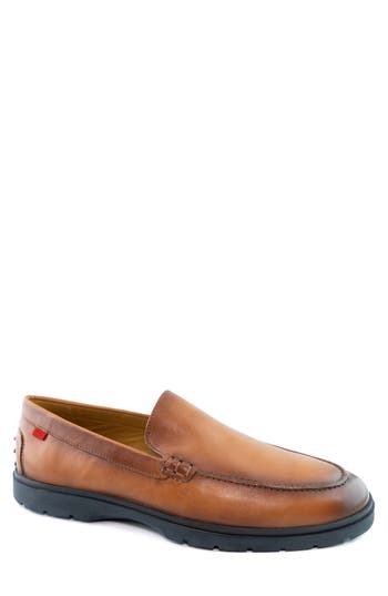 Marc Joseph New York Brook Street Loafer In Whiskey Napa Soft