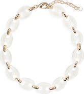 Nordstrom Resin Mariner Link Necklace