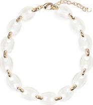 Nordstrom Resin Mariner Link Necklace