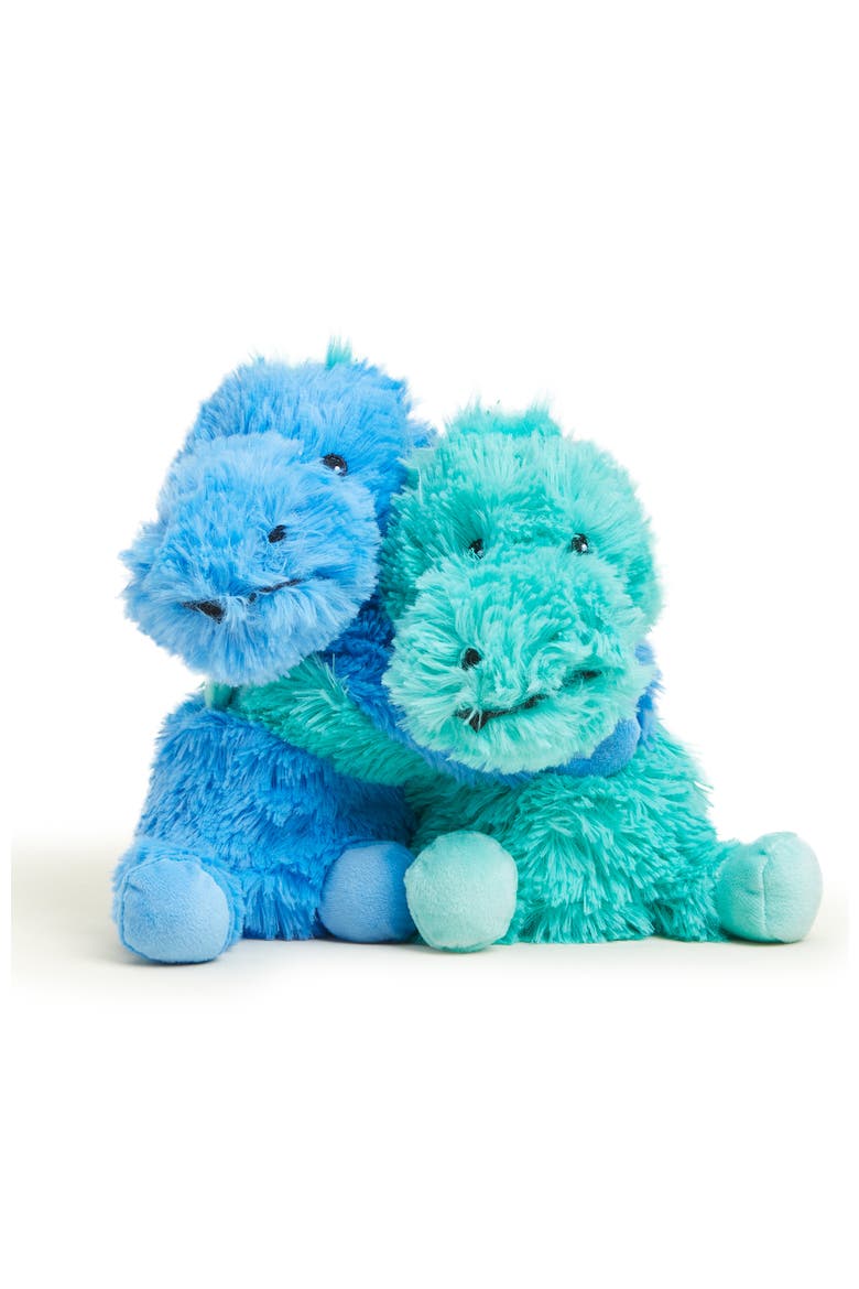 Dinosaur Hugs Plush Toy, Alternate, color, Blue-Green