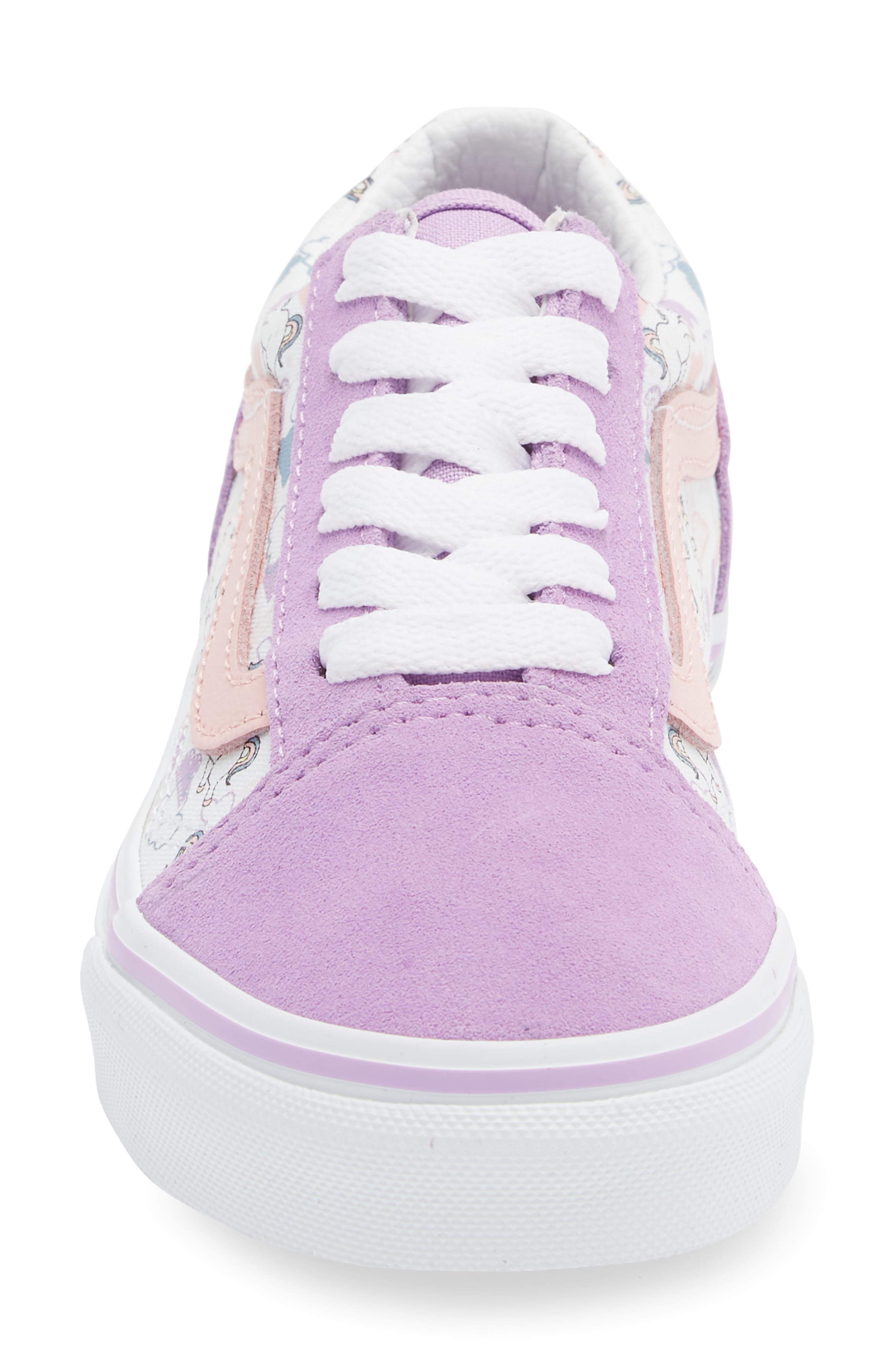 Kids' Old Skool Mythical Print Sneaker, Alternate, color, SHEER LILA