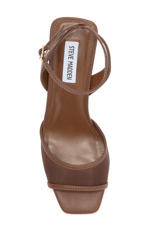 Steve Madden Meshee Sandal In Brown