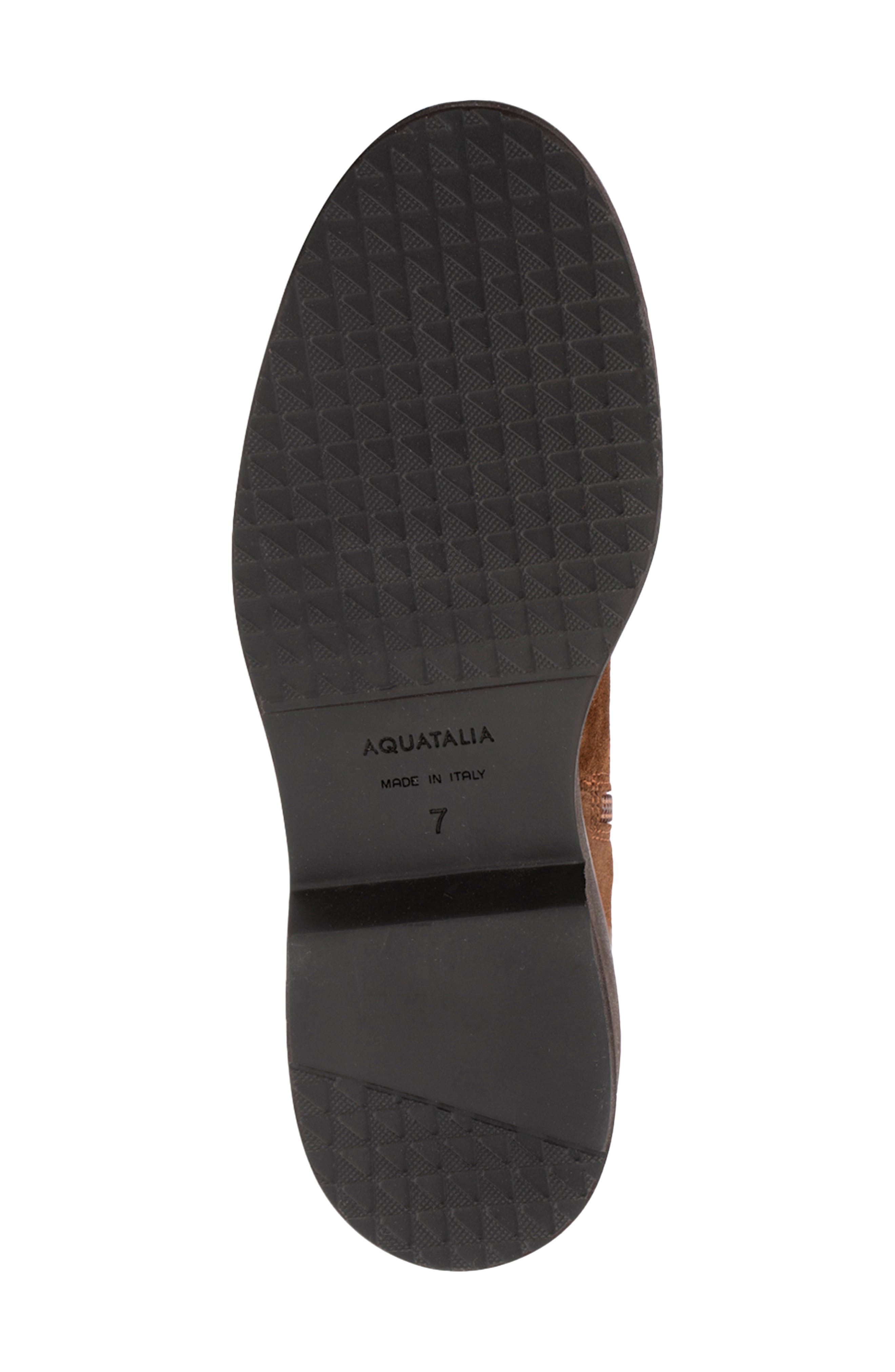 Aquatalia Maddie Water Resistant Bootie, Alternate, color, Brandy