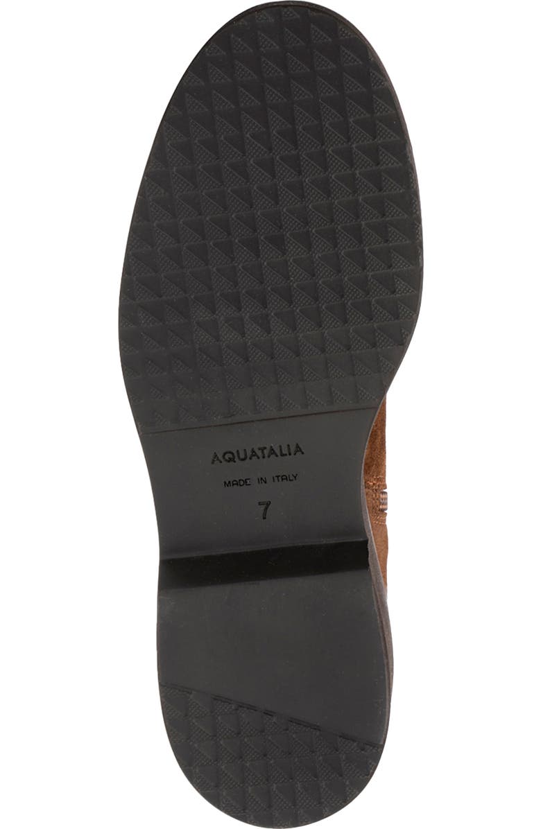 Aquatalia Maddie Water Resistant Bootie, Alternate, color, Brandy