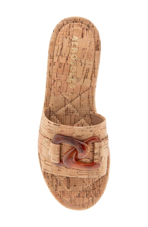 Aerosoles Big Charm Link Slide Sandal