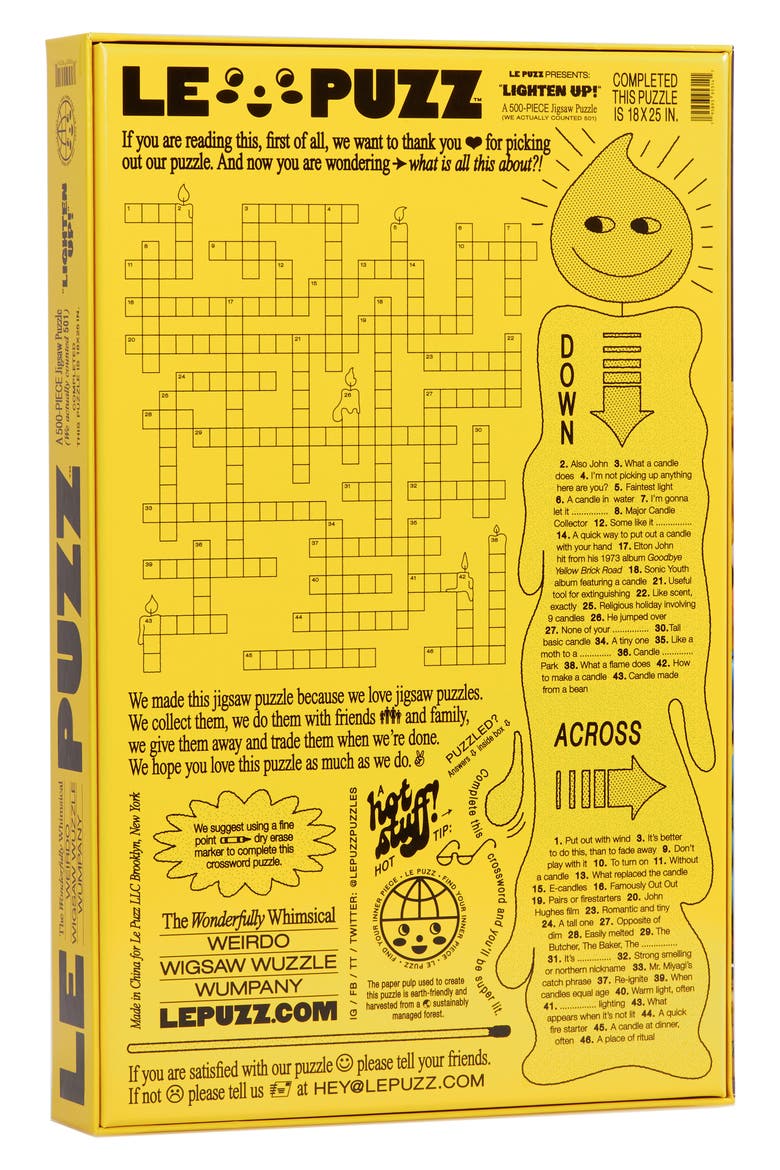 Lighten Up! 500-Piece Puzzle, Alternate, color, LIGHTEN UP