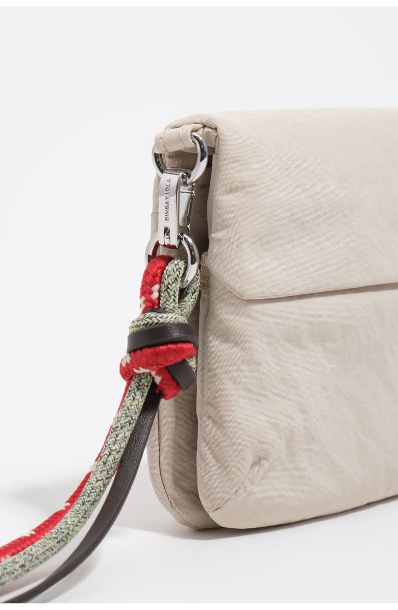 Bimba y Lola Large Nylon Purse, Alternate, color, Stone
