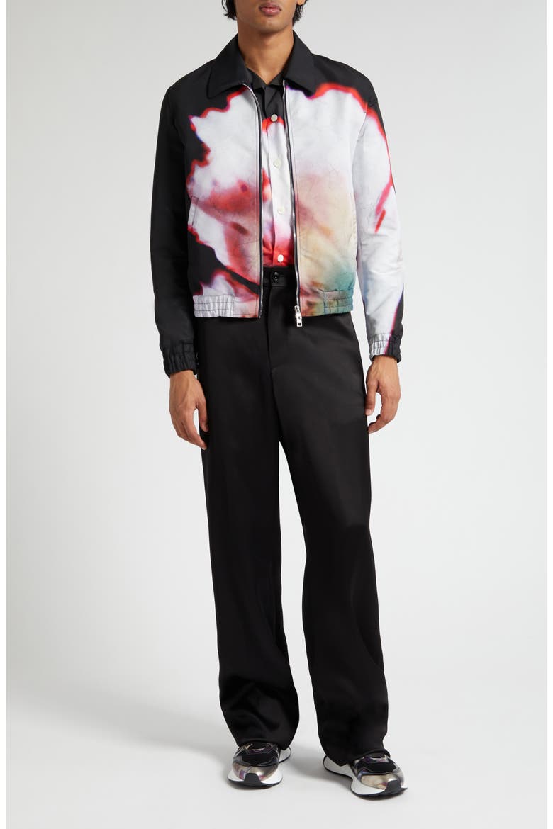 Satin Pants, Alternate, color, BLACK