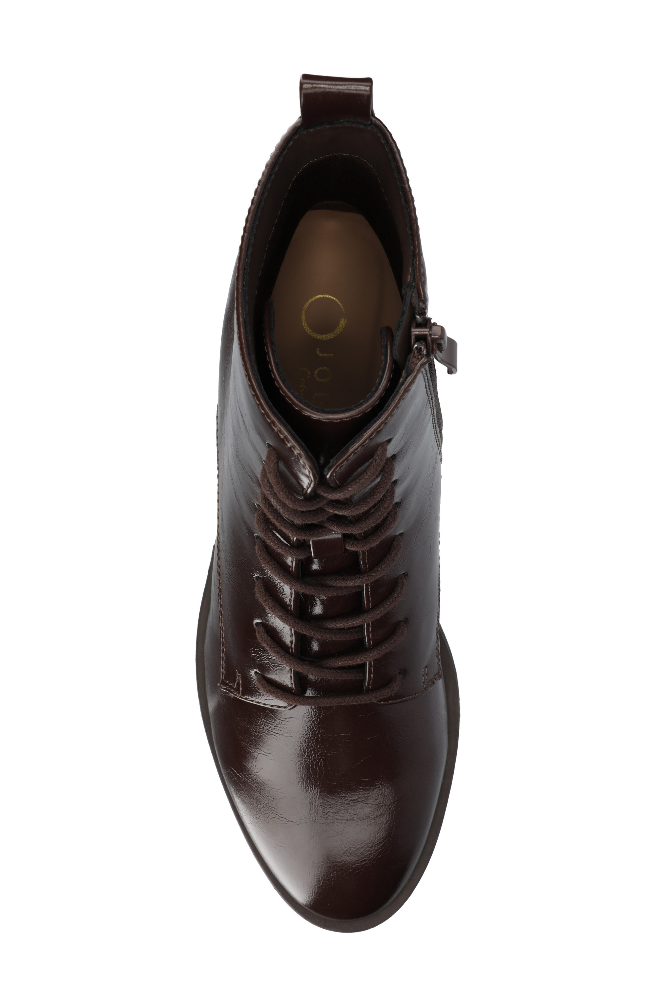 Vienna Combat Boot, Alternate, color, CRINKLE/CHOCOLATE
