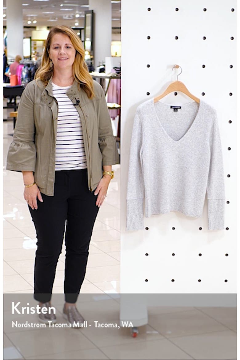 V-Neck Sweater (Nordstrom Exclusive) video