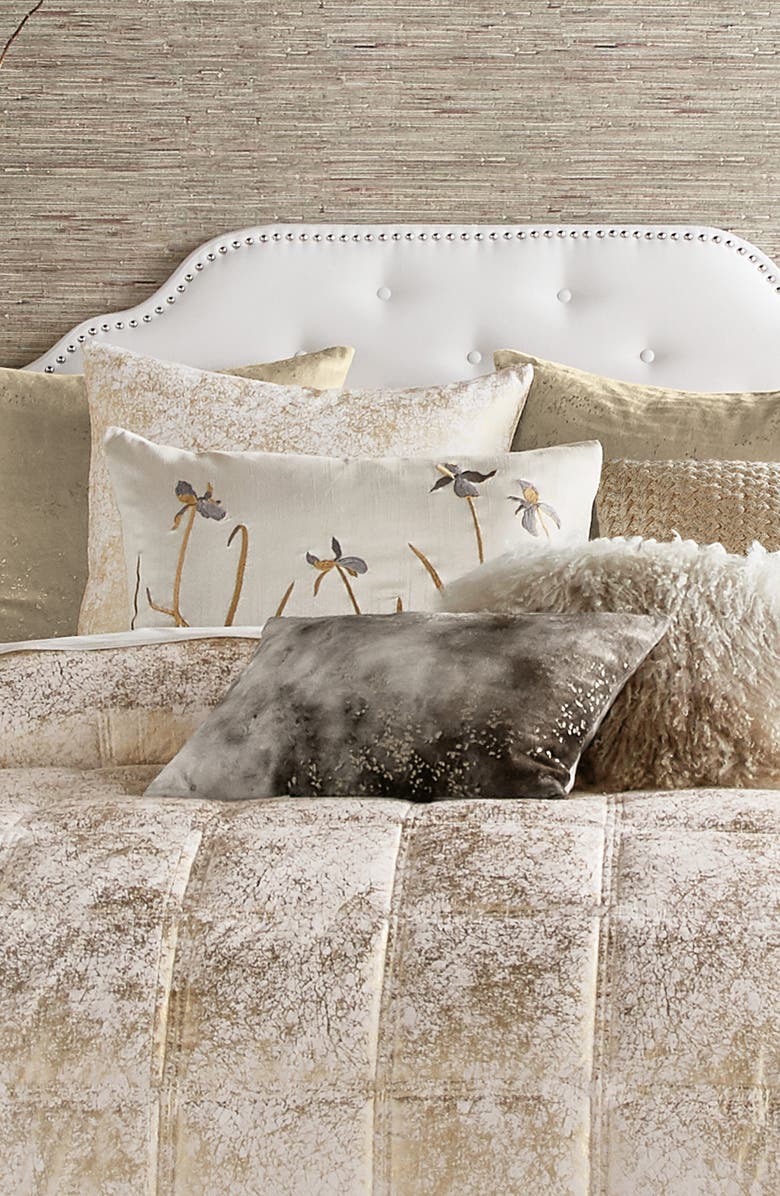 Michael Aram Metallic Jacquard Quilt, Alternate, color, 