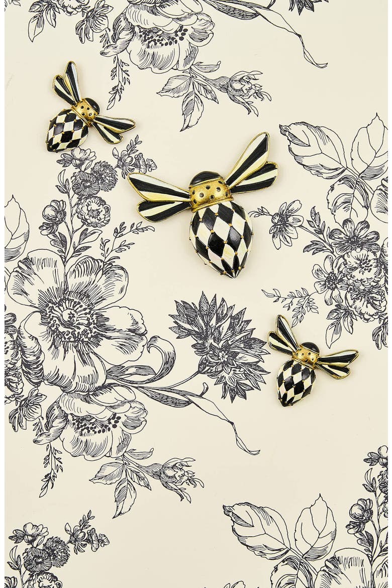 Courtly Check Magnet Board Set, Alternate, color, BLACK