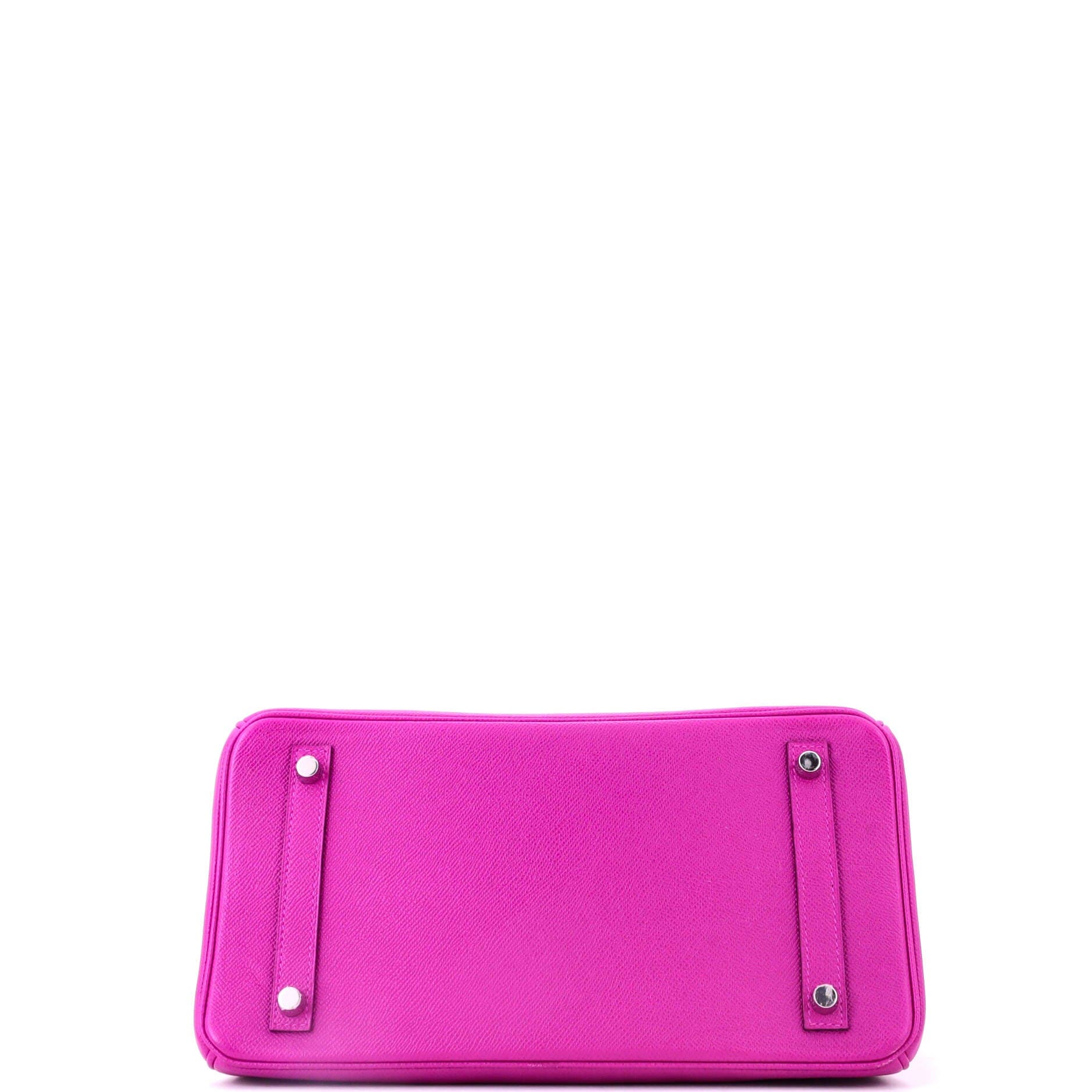 Birkin Handbag Pink Epsom with Palladium Hardware 30, Alternate, color, Pink