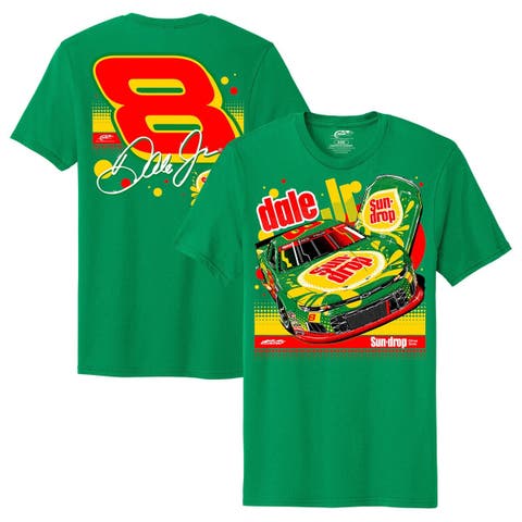 Men's JR Motorsports Official Team Apparel  Kelly Green Dale Earnhardt Jr. Sun Drop #8 Camaro T-Shirt