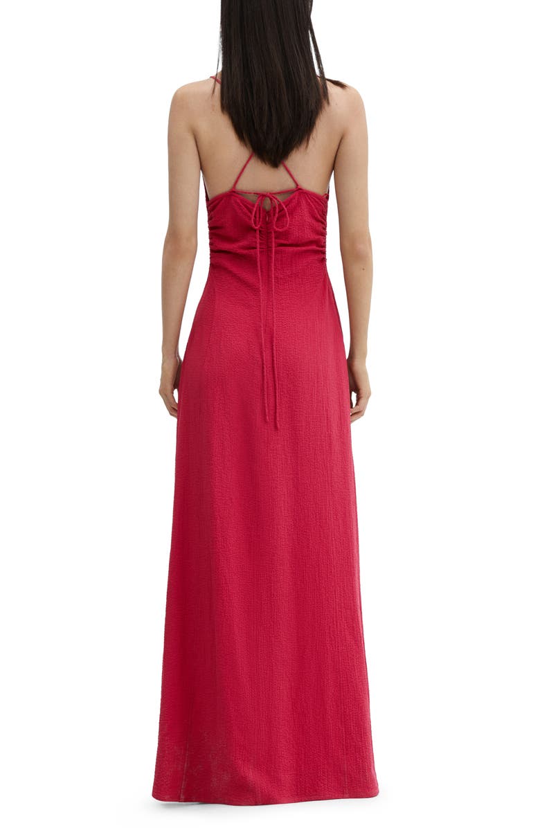 MANGO Textured Maxi Dress, Alternate, color, 