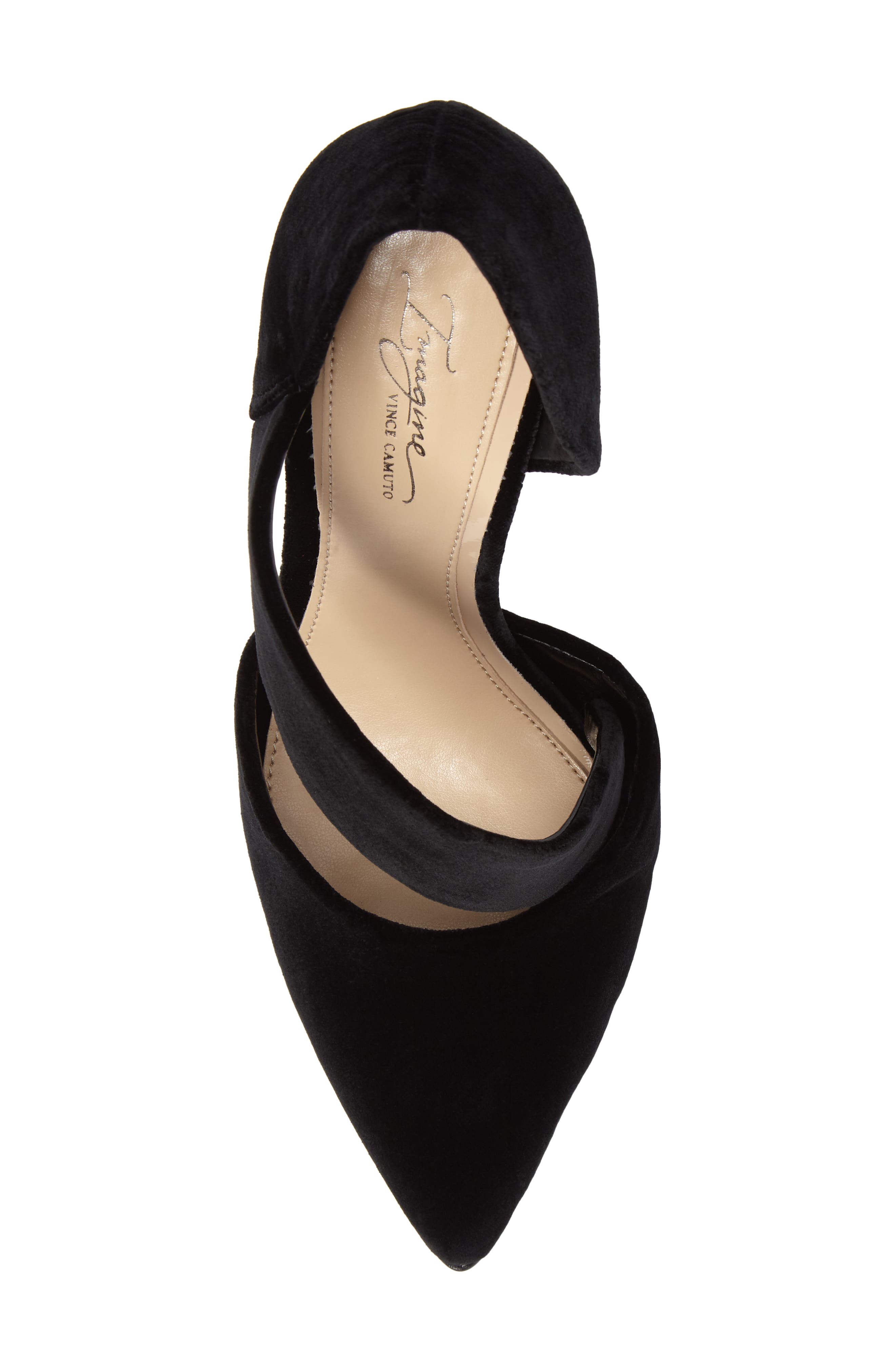Imagine by Vince Camuto Oya Asymmetrical Pointy Toe Pump, Alternate, color, 
