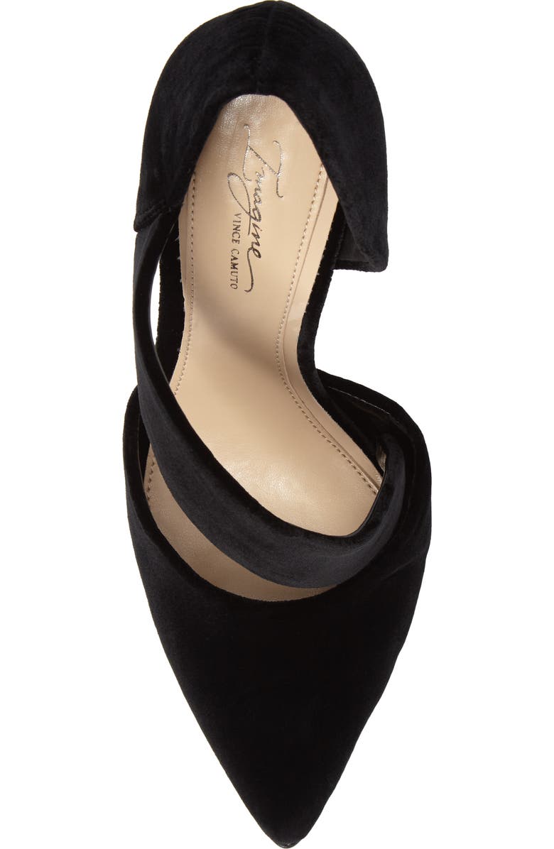 Imagine by Vince Camuto Oya Asymmetrical Pointy Toe Pump, Alternate, color,