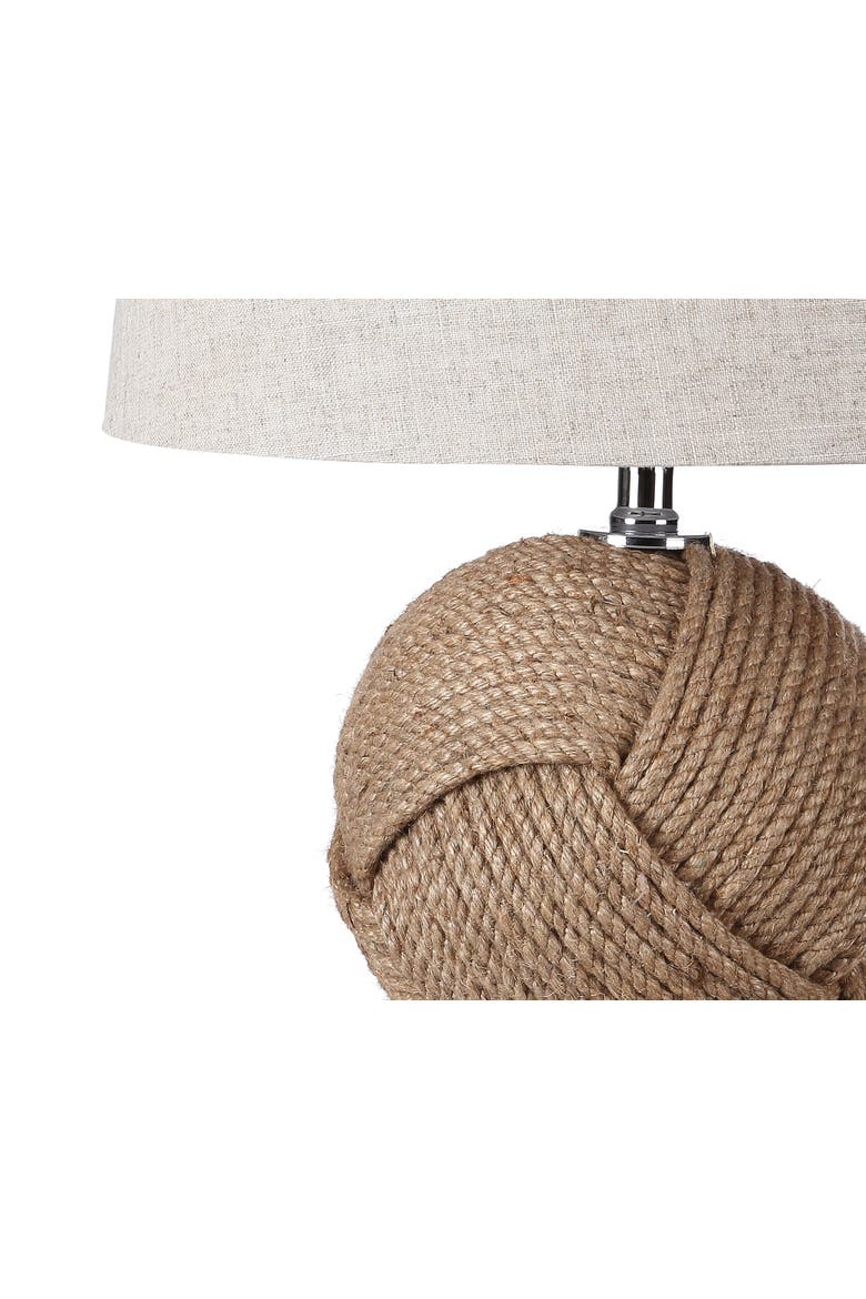 Monkey's Knotted Rope LED Table Lamp, Alternate, color, Brown/Tan