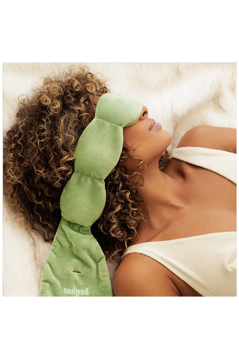 Sleep Mask, Alternate, color, MATCHA