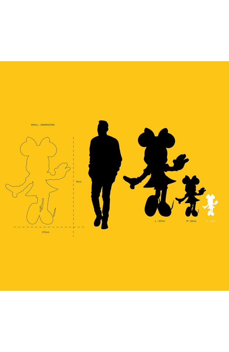 Leblon Delienne Minne Mouse Welcome Figurine, Alternate, color, Black / Gold