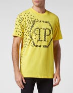 PHILIPP PLEIN T-Shirt Round Neck Ss Skull&Bones Men
