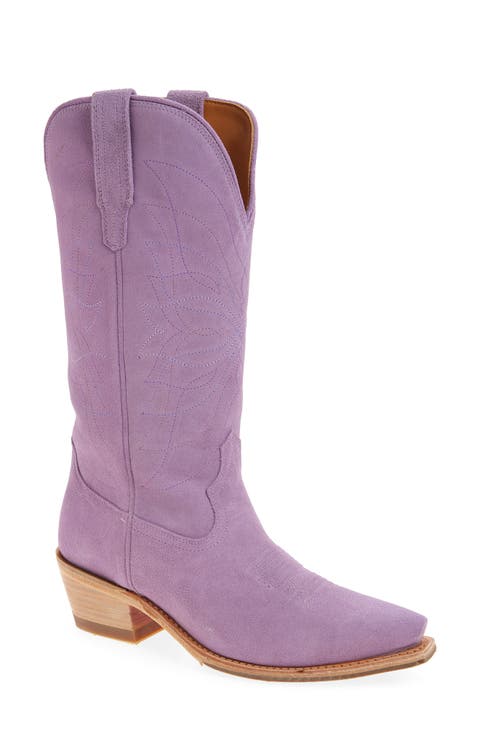 The Annie Monarch Suede Western Boot (Women)