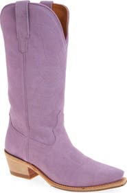 Tecovas The Annie Monarch Suede Western Boot
