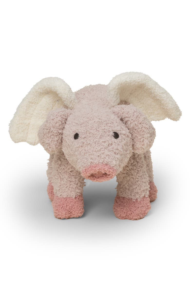 Barefoot Dreams<sup>®</sup> CozyChic<sup>®</sup> Flying Pig Buddie Stuffed Animal, Alternate, color, Chai