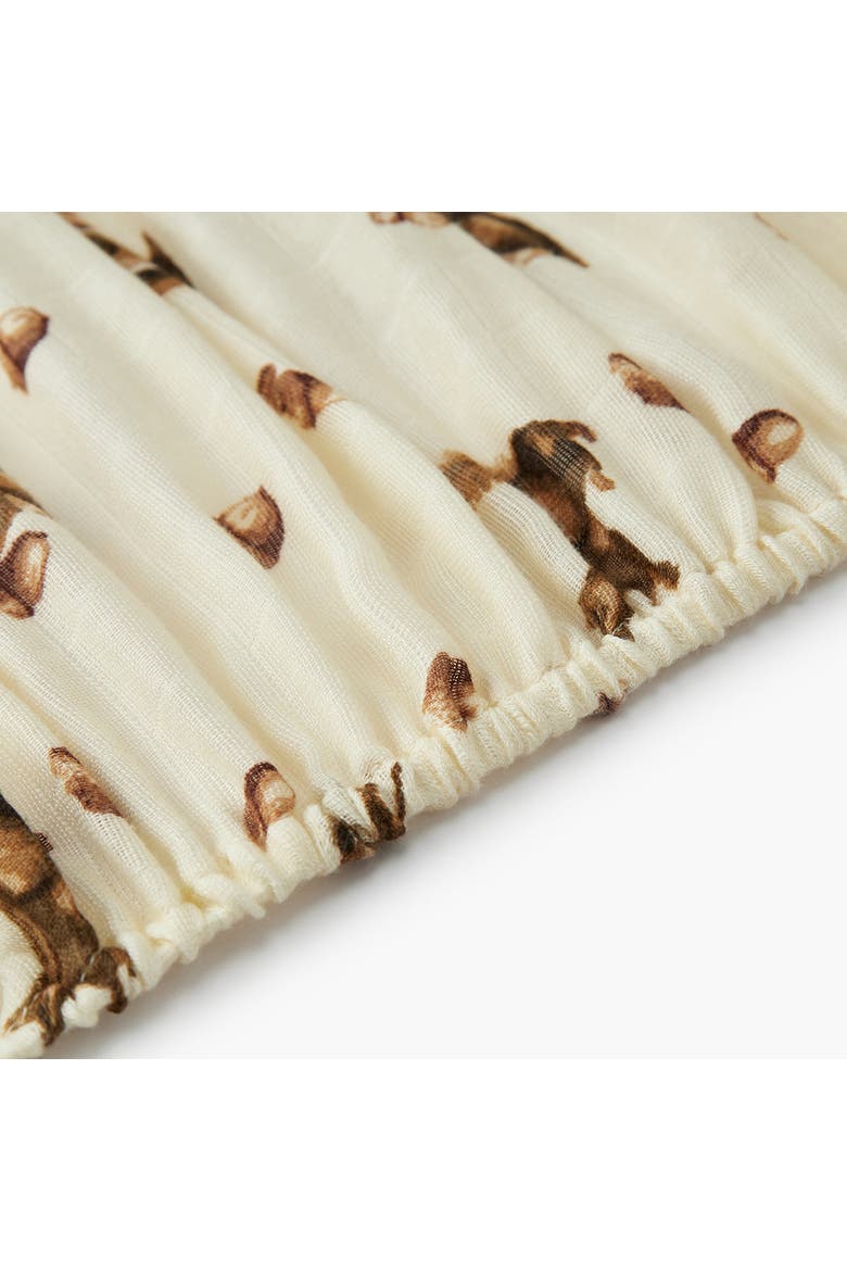 Crib Sheet, Alternate, color, Chipmunk