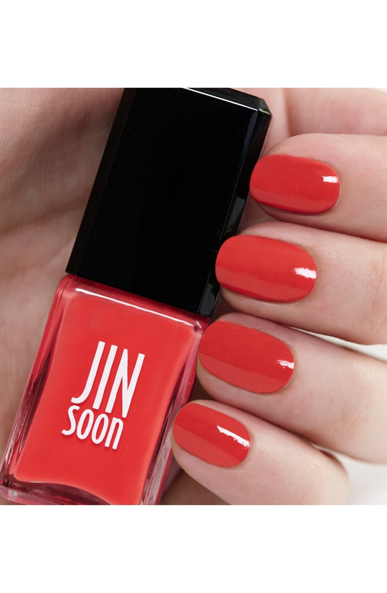 JINsoon 'Coral Peony' Nail Lacquer, Alternate, color,